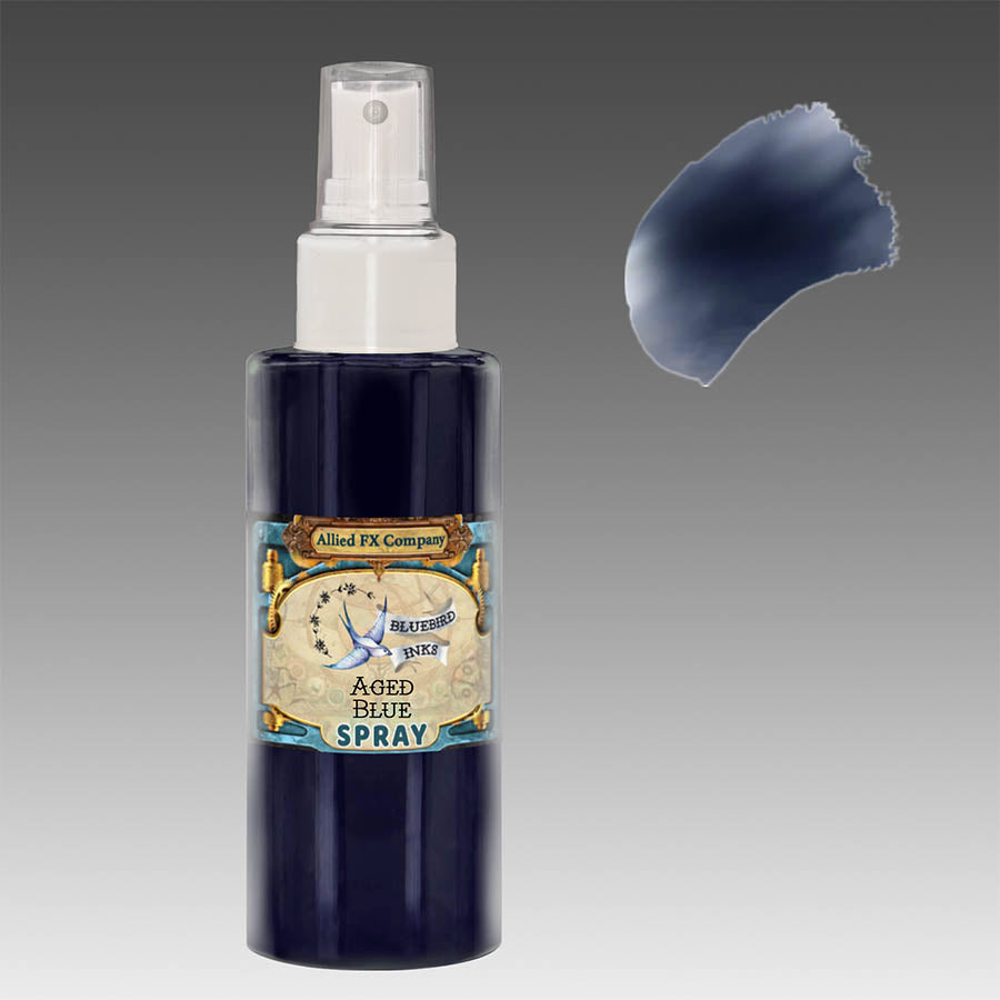 Blue Spray Inks