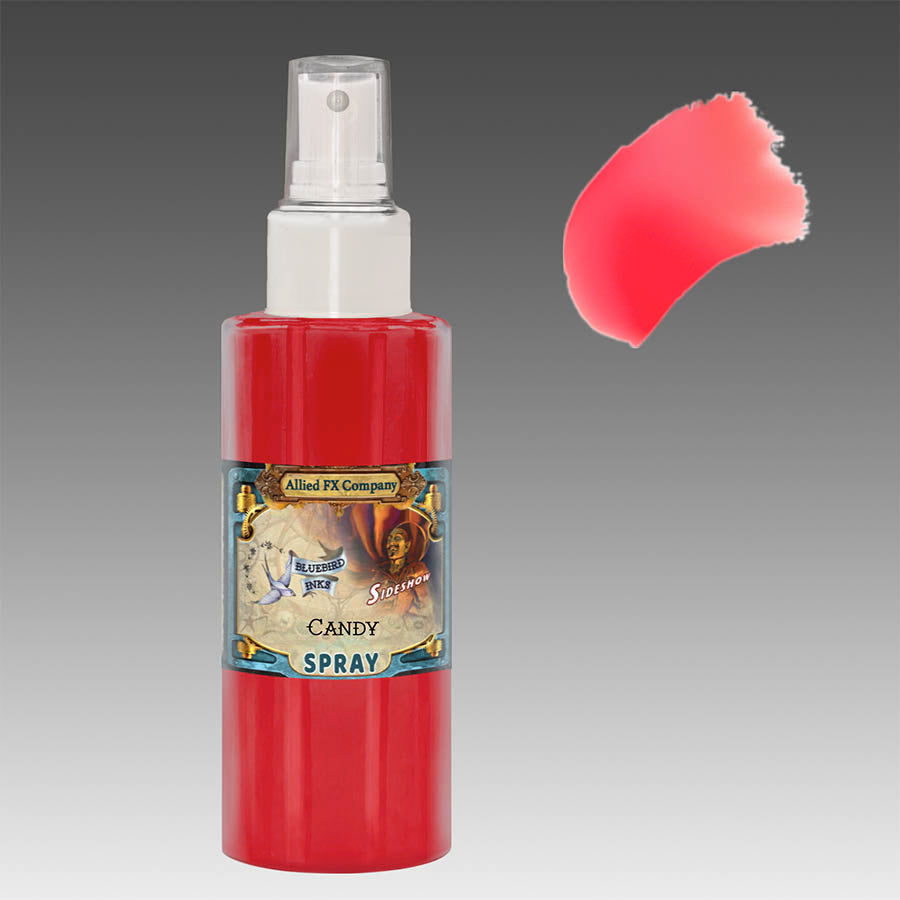 Red Spray Inks