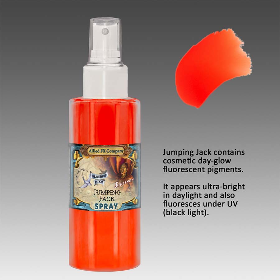 Orange Spray Inks