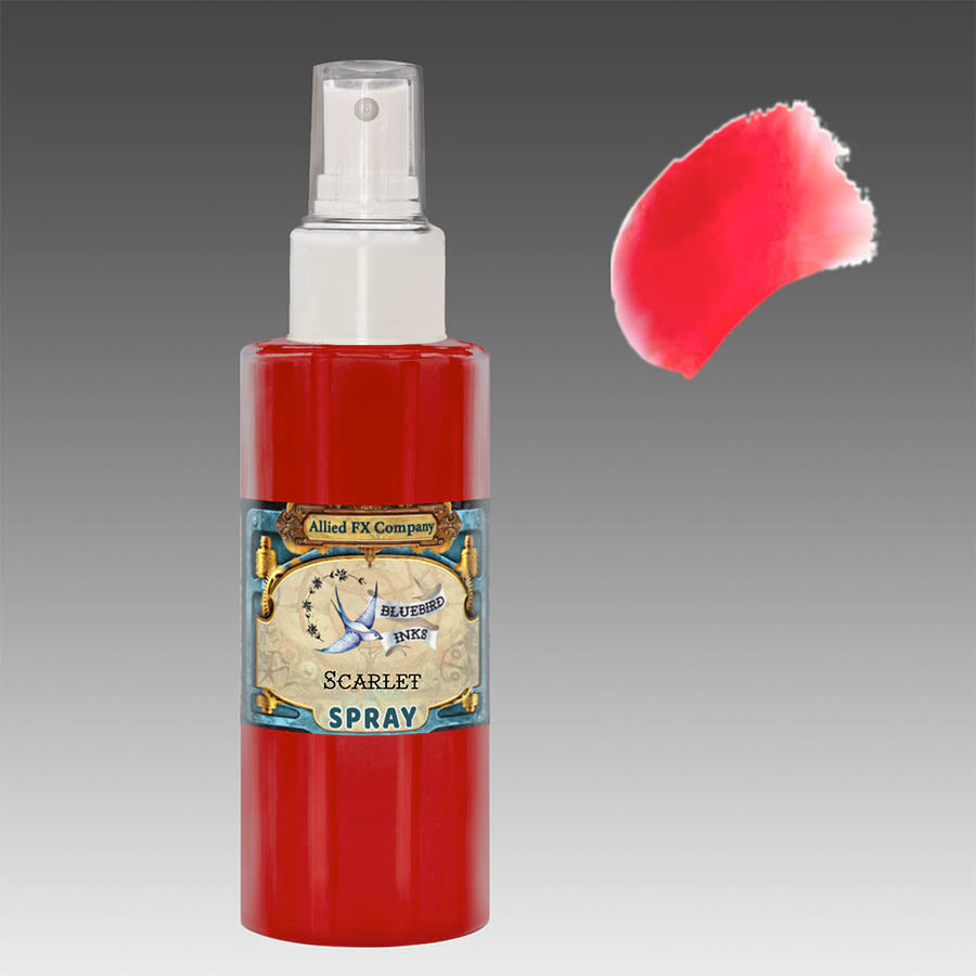 Red Spray Inks