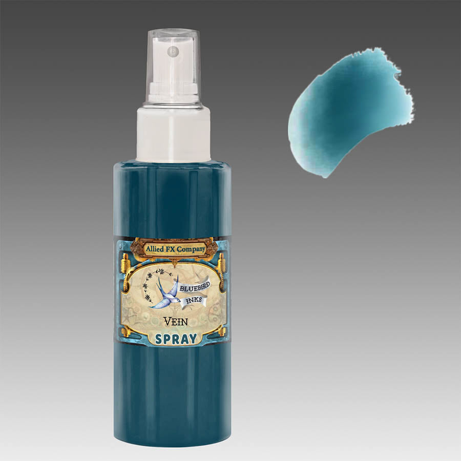 Blue Spray Inks