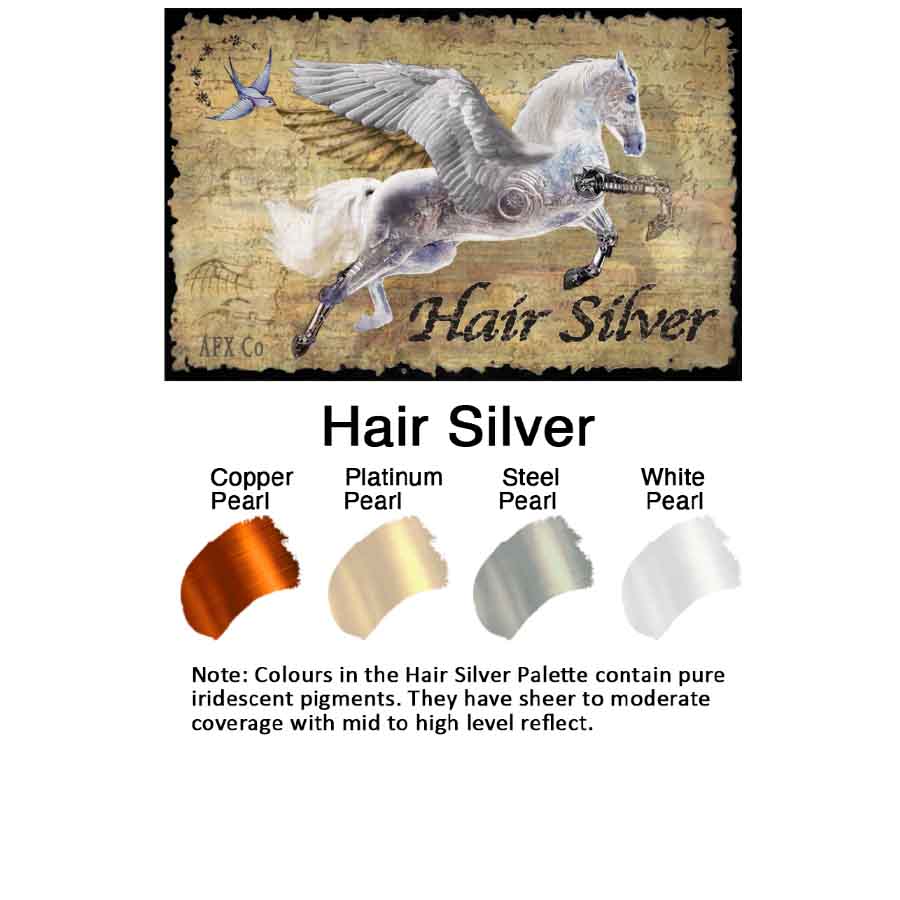 Bluebird Hair Silver Palette