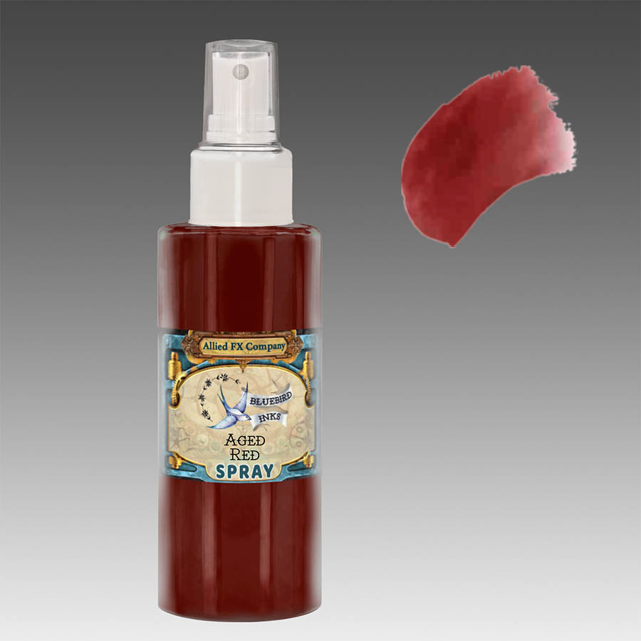 Red Spray Inks