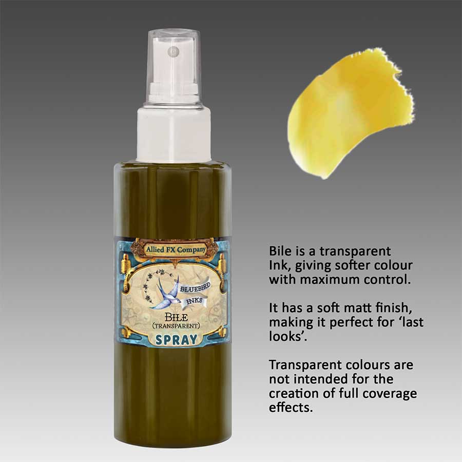 Transparent &amp; Translucent Spray Inks