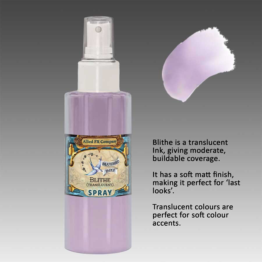 Transparent &amp; Translucent Spray Inks