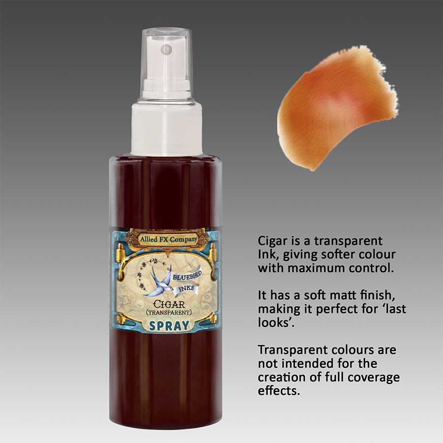 Transparent &amp; Translucent Spray Inks