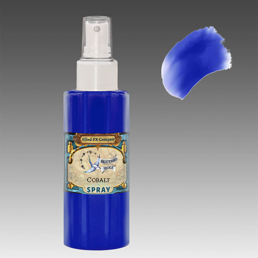 Blue Spray Inks