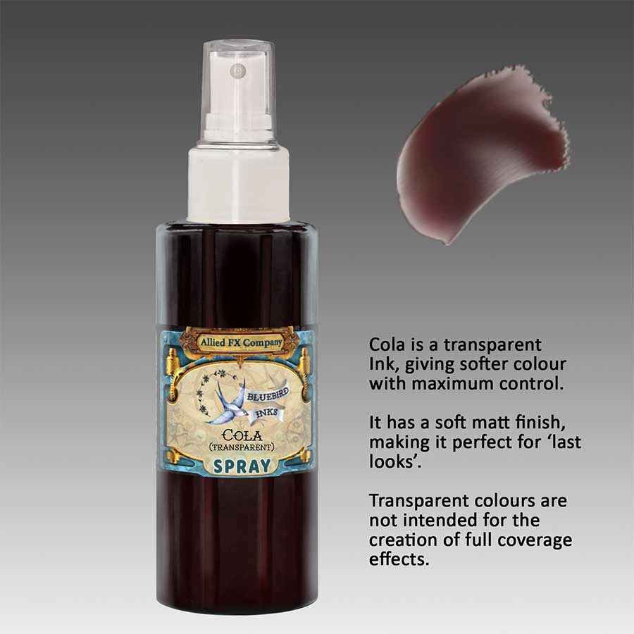 Transparent &amp; Translucent Spray Inks