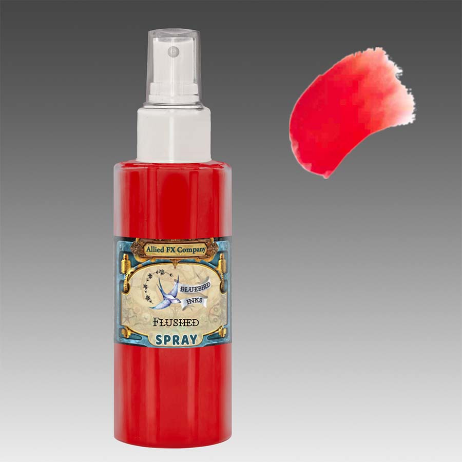 Red Spray Inks