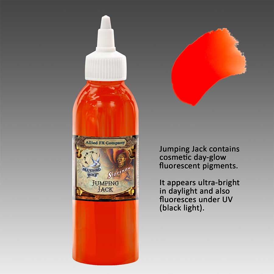 Orange Fluid Inks