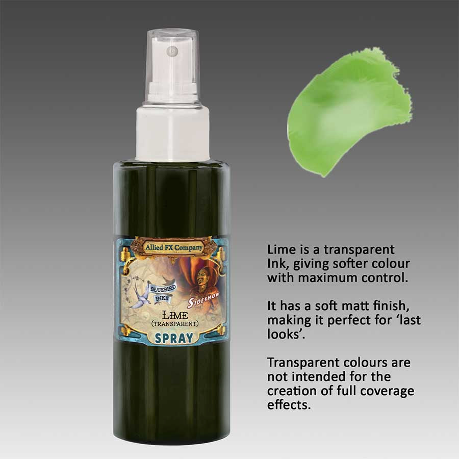 Transparent &amp; Translucent Spray Inks