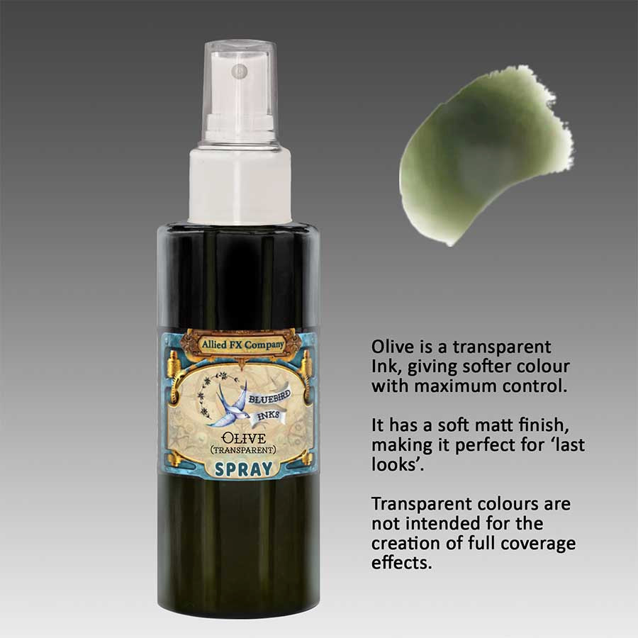 Transparent &amp; Translucent Spray Inks