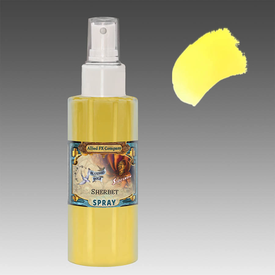 Yellow Spray Inks