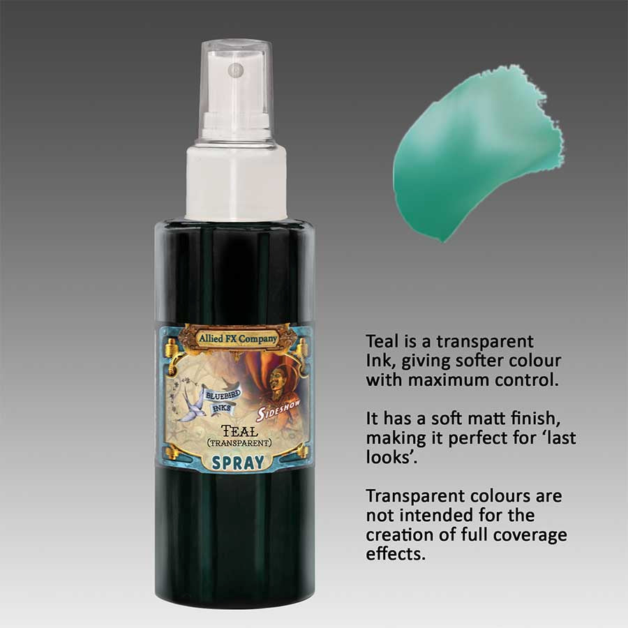 Transparent &amp; Translucent Spray Inks