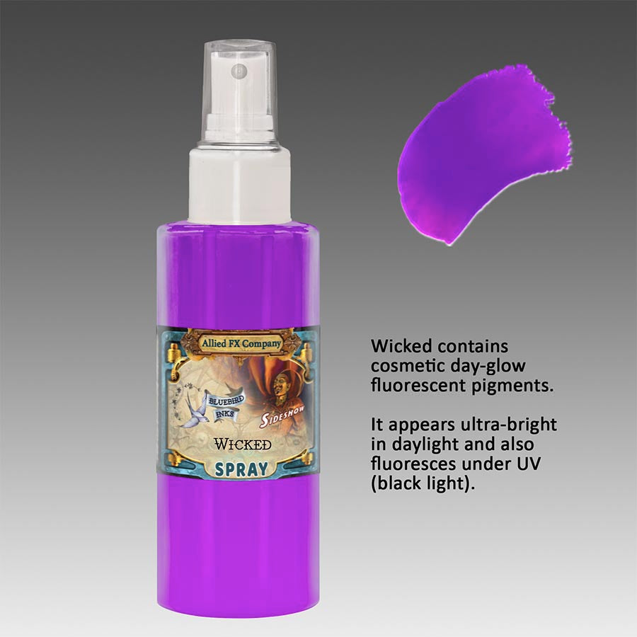 Purple Spray Inks