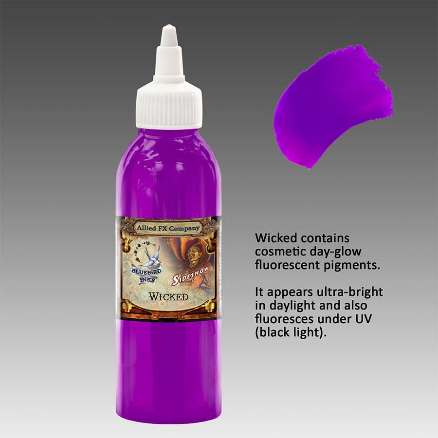 Purple Fluid Inks