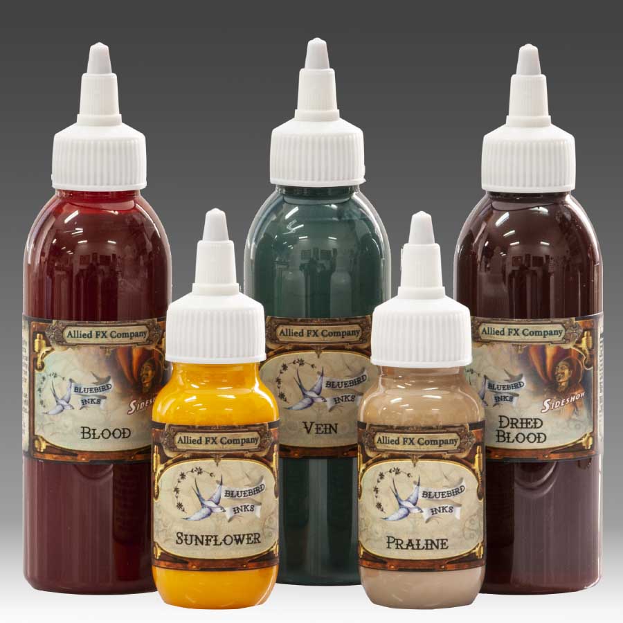 Bluebird &amp; Sideshow Concentrated Fluid Inks