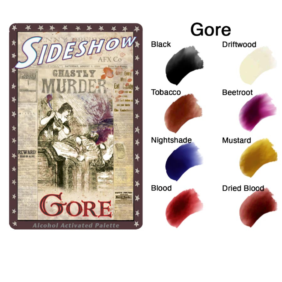 Sideshow Gore Palette