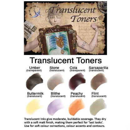 Bluebird Translucent Toners Palette