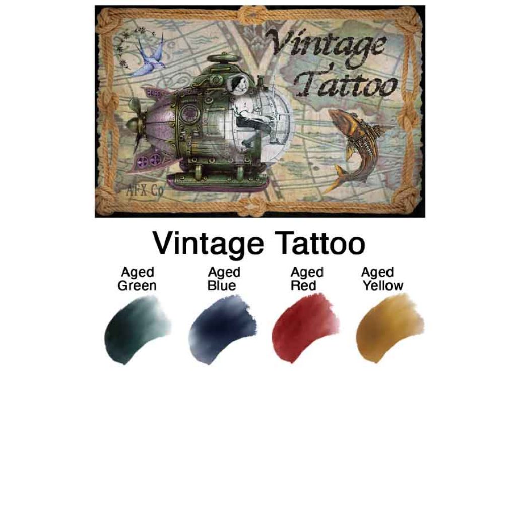 Bluebird Vintage Tattoo Palette